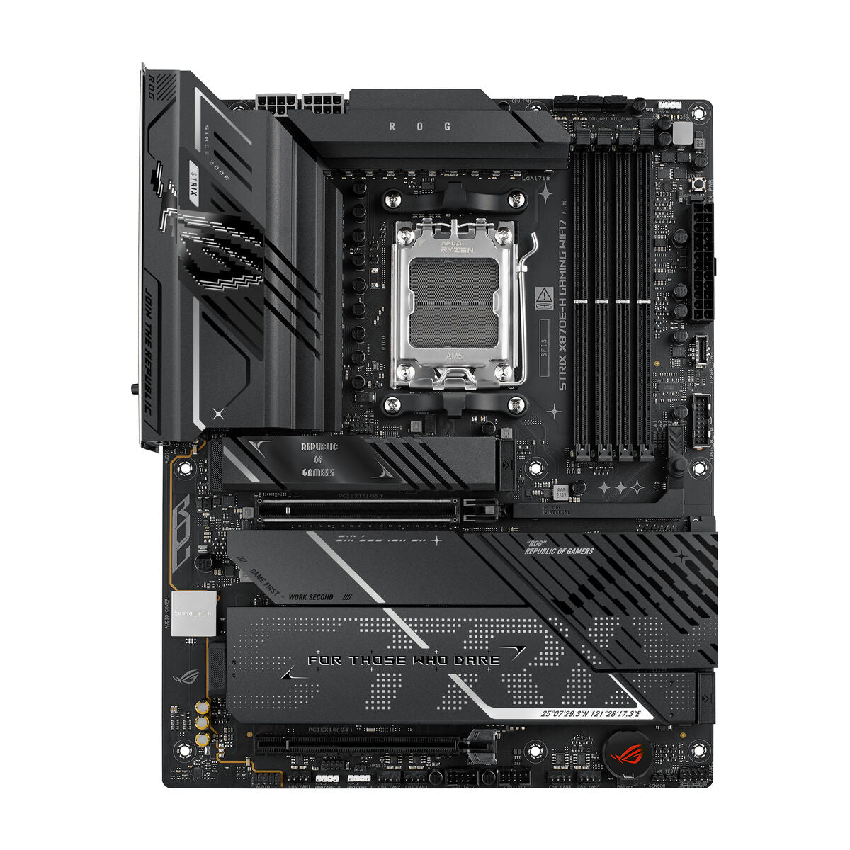 ASUS ROG STRIX X870E-H GAMING WIFI7 ATX AM5 DDR5 Motherboard 2xUSB4 1xHDMI
