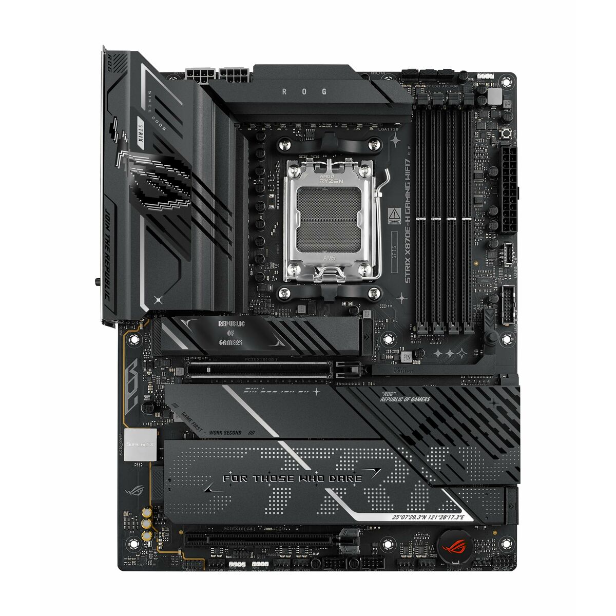 ASUS ROG STRIX X870E-H GAMING WIFI7 ATX AM5 DDR5 Motherboard 2xUSB4 1xHDMI