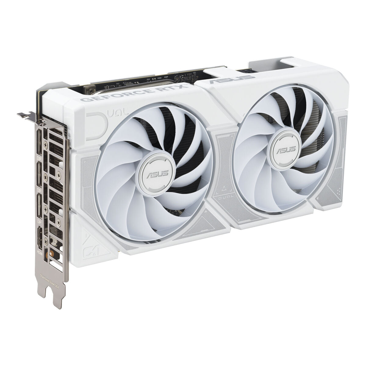 ASUS Dual GeForce RTX 5060 Ti 8Go GDDR7 White OC Edition PCIe 5.0 DLSS 4 HDMI 2.1b DisplayPort 2.1b