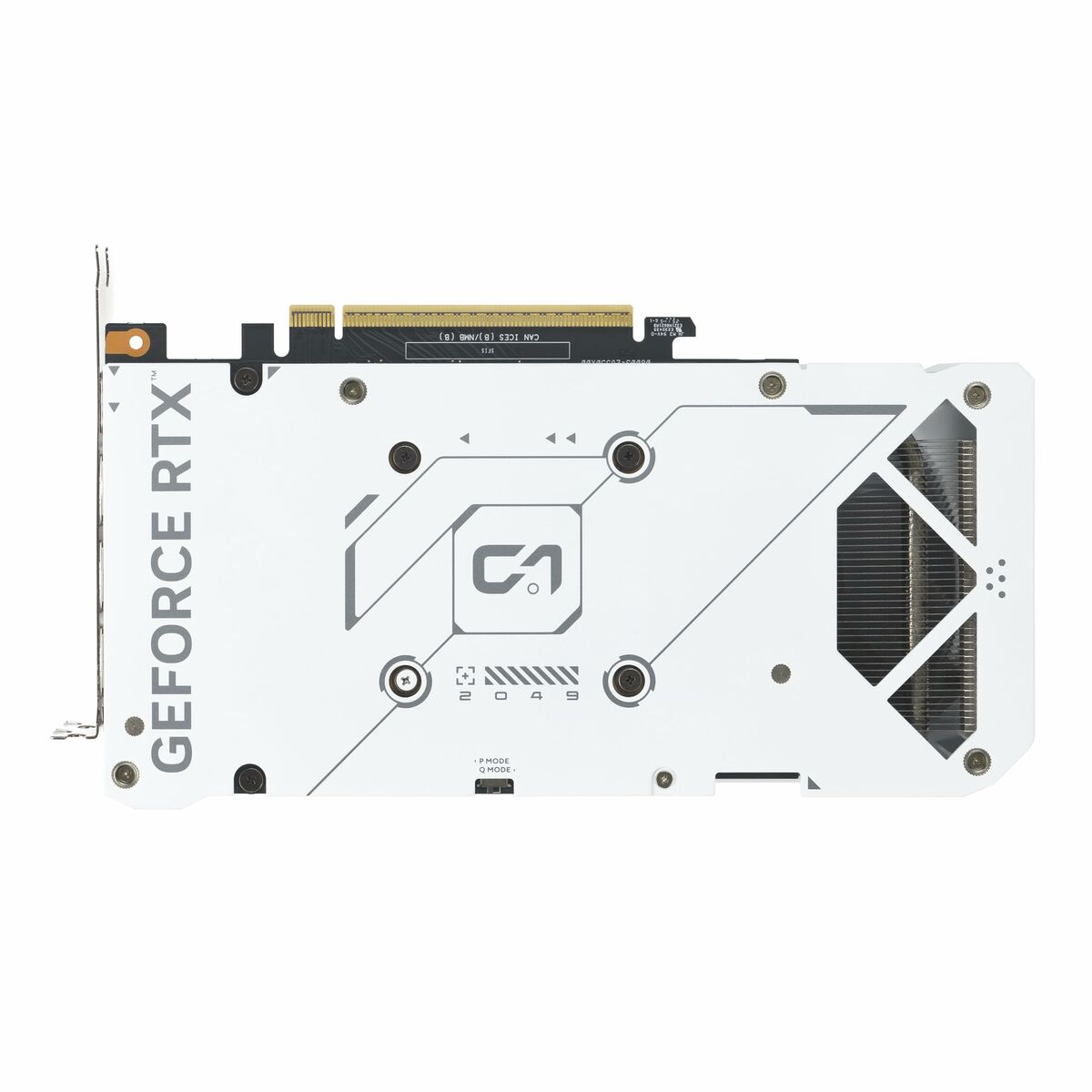 ASUS Dual GeForce RTX 5060 Ti 8Go GDDR7 White OC Edition PCIe 5.0 DLSS 4 HDMI 2.1b DisplayPort 2.1b