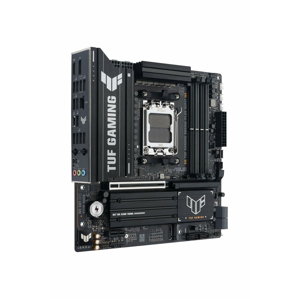 ASUS AMD TUF GAMING B850M-PLUS WIFI7 Micro-ATX motherboard DDR5 PCIe 5.0 3xM.2 1xHDMI 1xDisplayPort