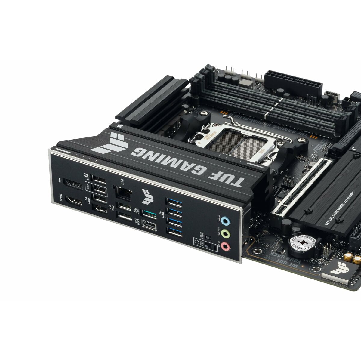 ASUS AMD TUF GAMING B850M-PLUS II Micro-ATX motherboard DDR5 PCIe 5.0 3xM.2 1xHDMI 1xDisplayPort