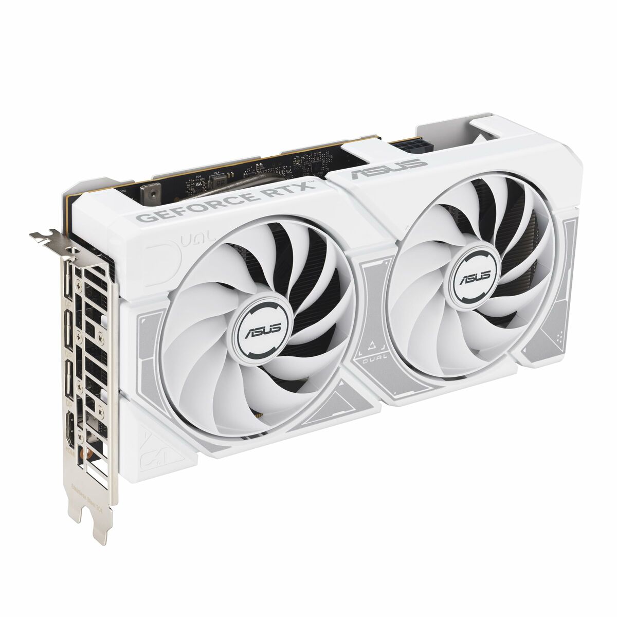 ASUS DUAL RTX 5060 OC 8Go GDDR7 3xDP 1xHDMI WHITE