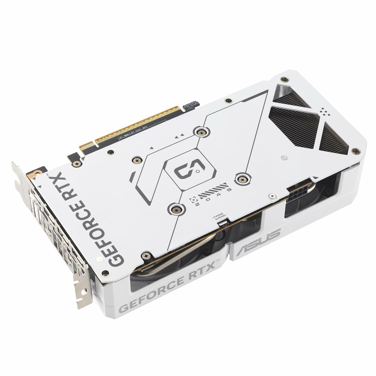ASUS DUAL RTX 5060 OC 8Go GDDR7 3xDP 1xHDMI WHITE
