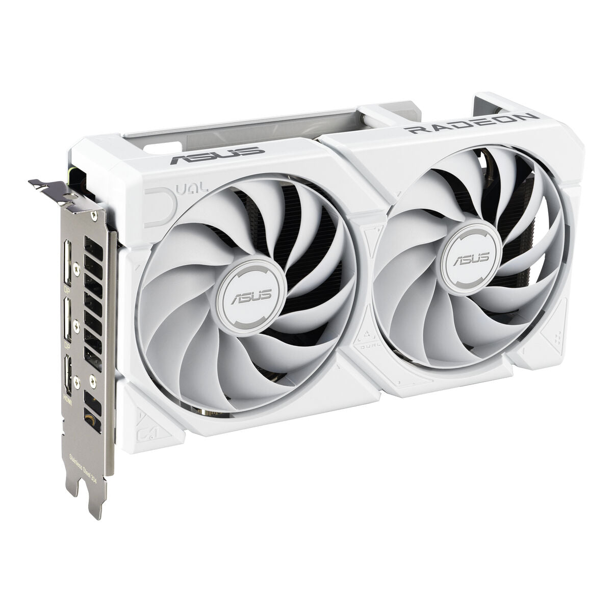 ASUS DUAL RX 9060 XT 16Go GDDR6 2xDP 1xHDMI WHITE