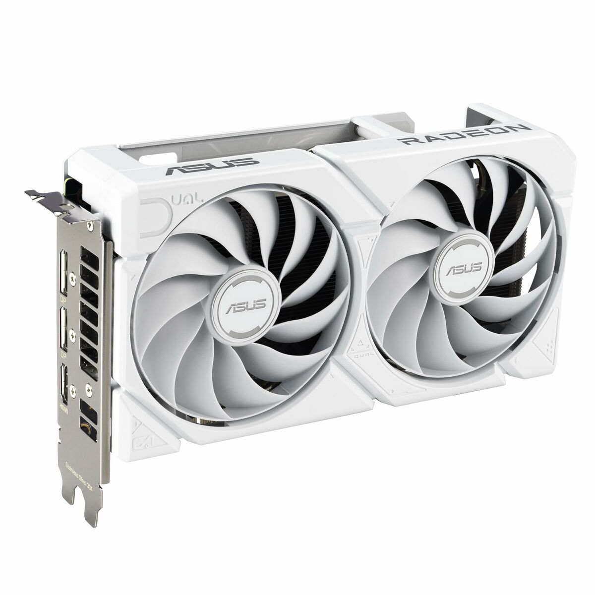 ASUS DUAL RX 9060 XT 16Go GDDR6 2xDP 1xHDMI WHITE