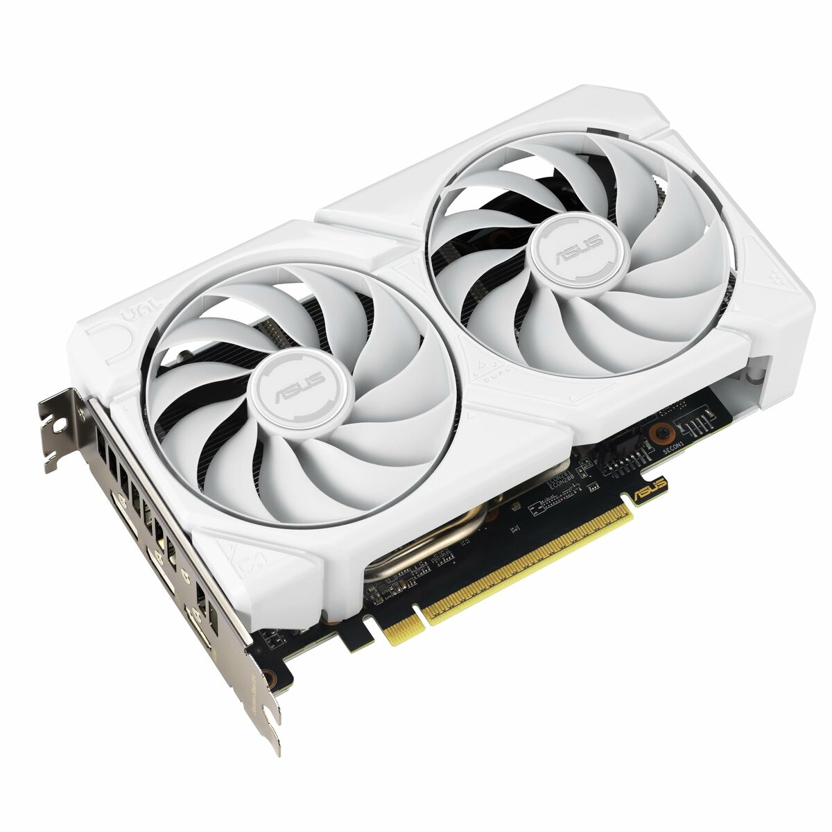 ASUS DUAL RX 9060 XT 16Go GDDR6 2xDP 1xHDMI WHITE