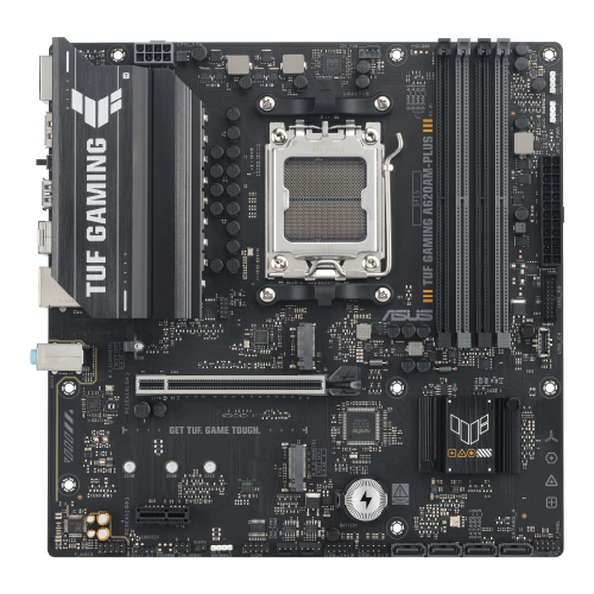 ASUS AMD A620A micro-ATX motherboard 4xDDR5 1xHDMI 2.1 2xDP 1.4 2xM.2 4xSATA
