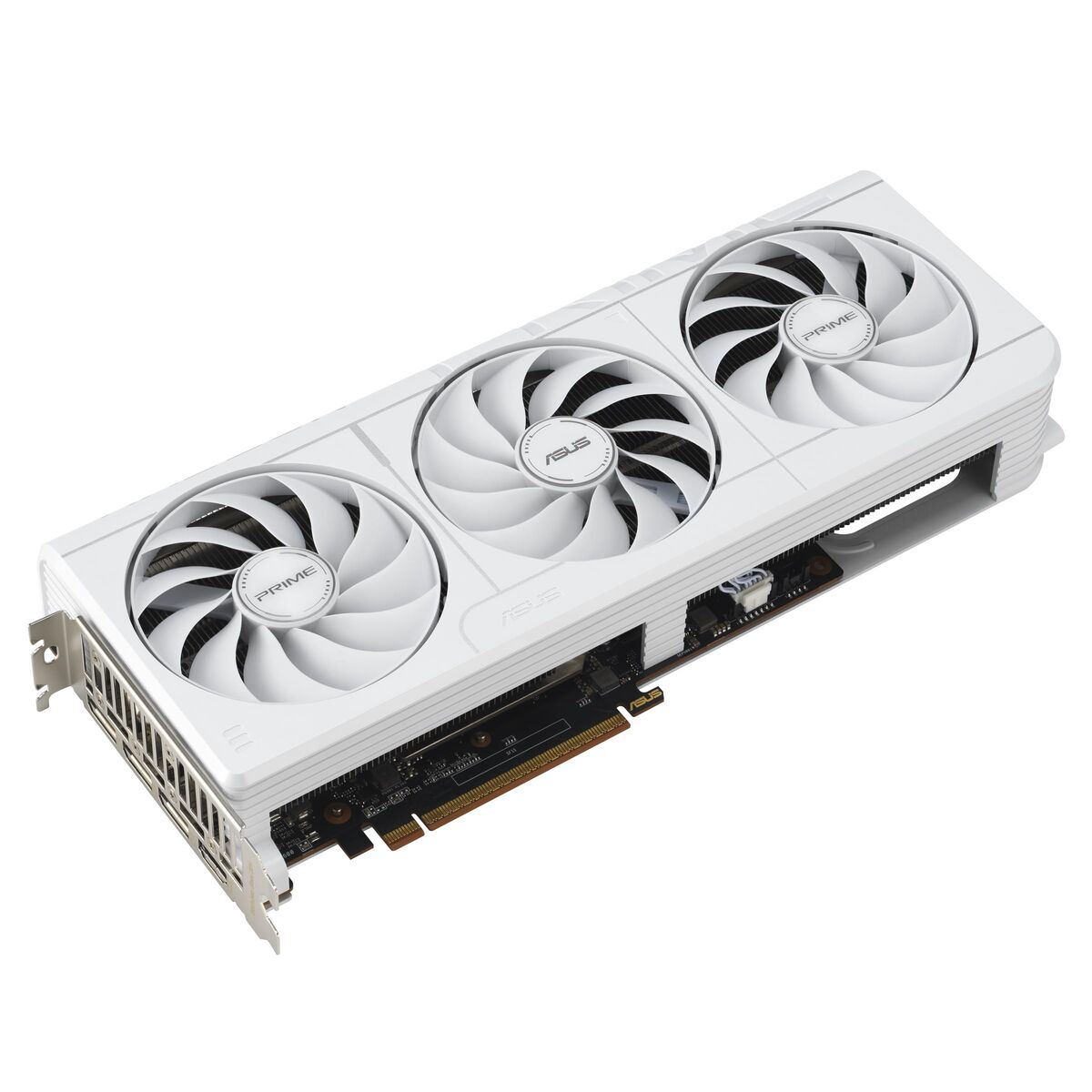 ASUS Prime Radeon RX 9070 XT White OC Edition 16Go GDDR6 Graphics Card PCIe 5.0 HDMI 2.1 DisplayPort 2.1a