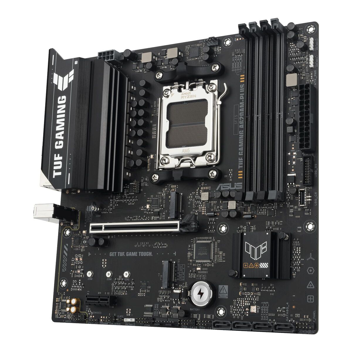 ASUS AMD A620 micro-ATX motherboard 4xDDR5 1xHDMI 1xDP 2xM.2 4xSATA