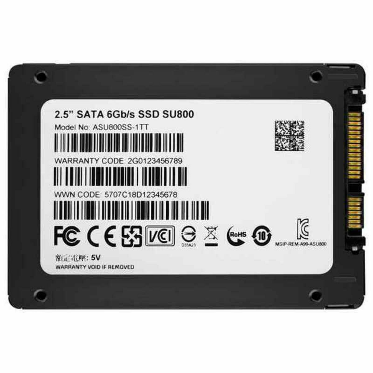 "ADATA Ultimate SU800 - 1024 Go - 2.5"" - 560 Mo/s - 6 Gbit/s"