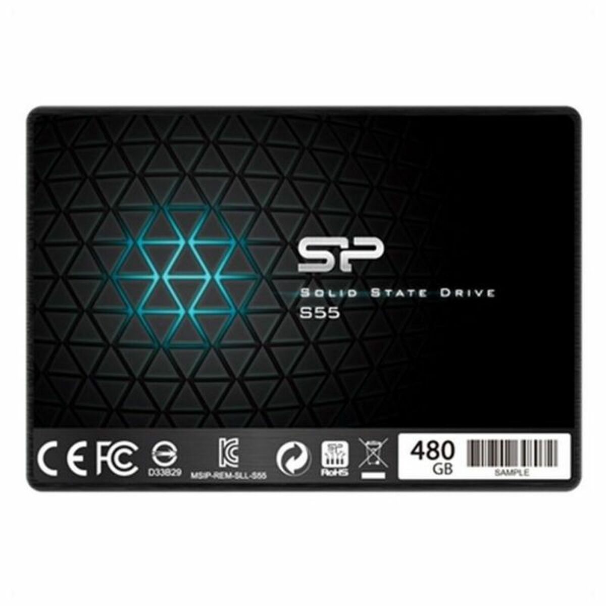 SILICON POWER SSD Slim S55 480Go 2.5p SATA III 6Go/s 560/530 Mo/s