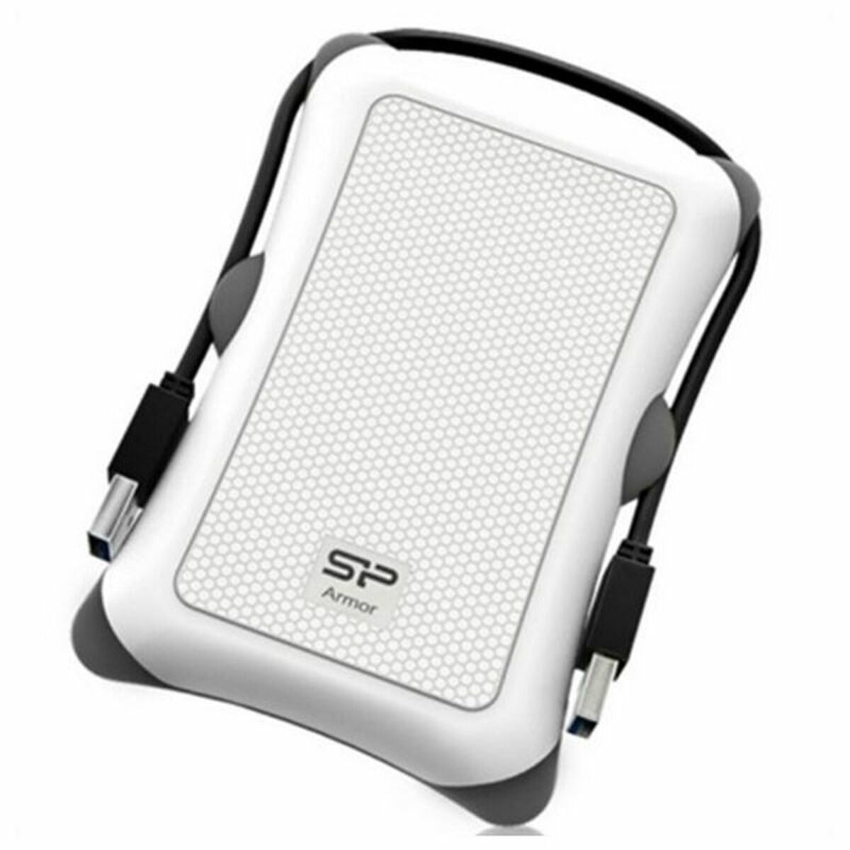 SILICON POWER External HDD Armor A30 2.5p 1To USB 3.0 Anti-shock White