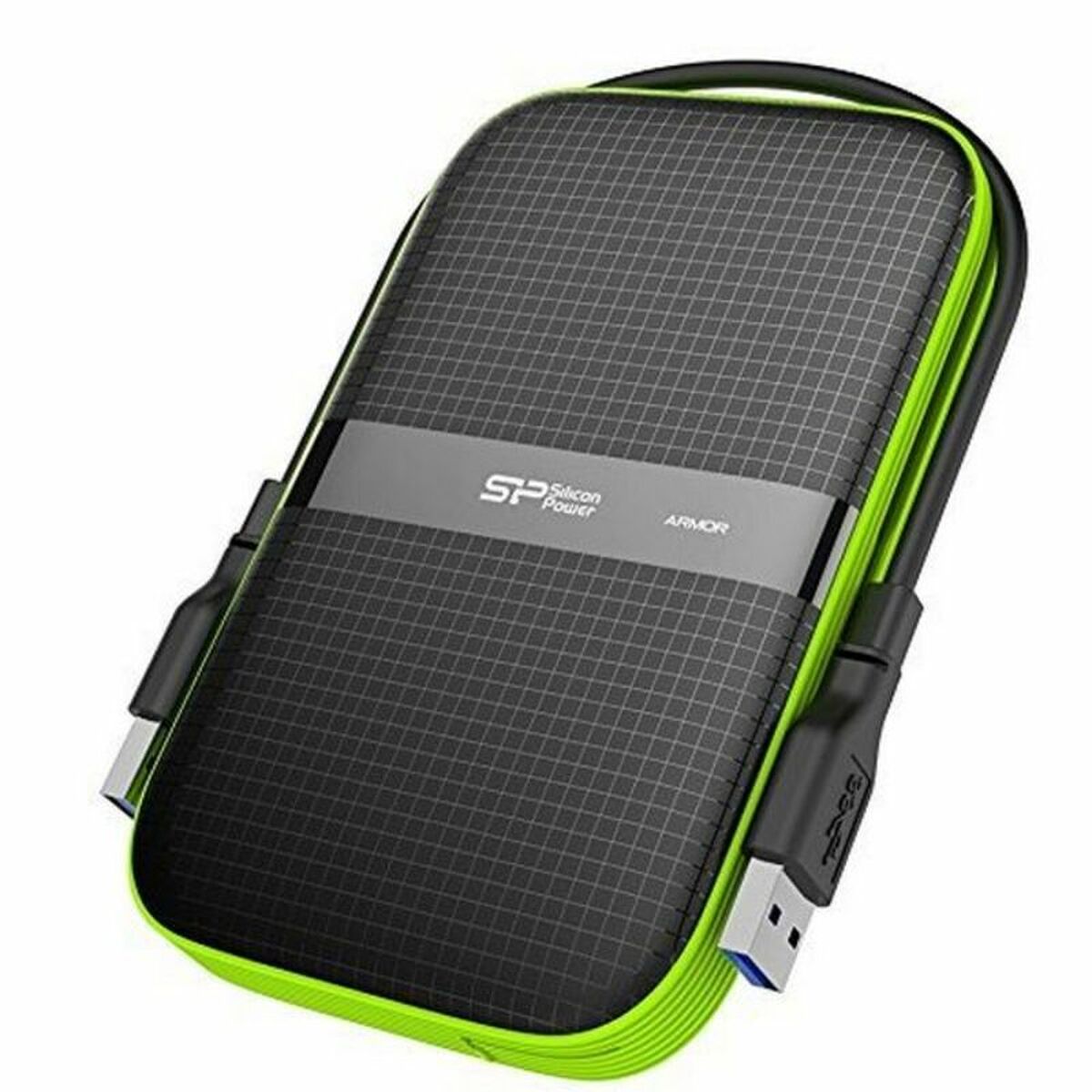SILICON POWER External HDD Armor A60 2.5p 2To USB 3.0 IPX4 Black