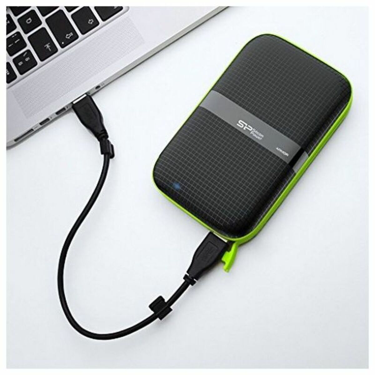 SILICON POWER External HDD Armor A60 2.5p 2To USB 3.0 IPX4 Black
