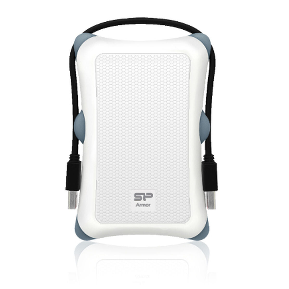 SILICON POWER External 2.5p HDD case A30 SATA USB 3.0 Anti-Shock White