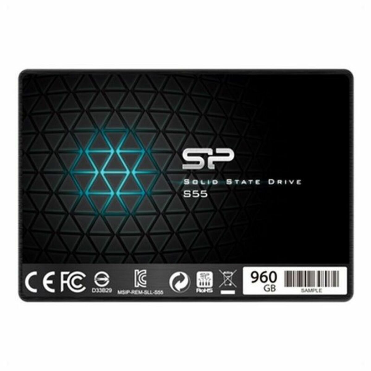 SILICON POWER SSD Slim S55 960GB 2.5p SATA III 6Go/s 560/530 Mo/s