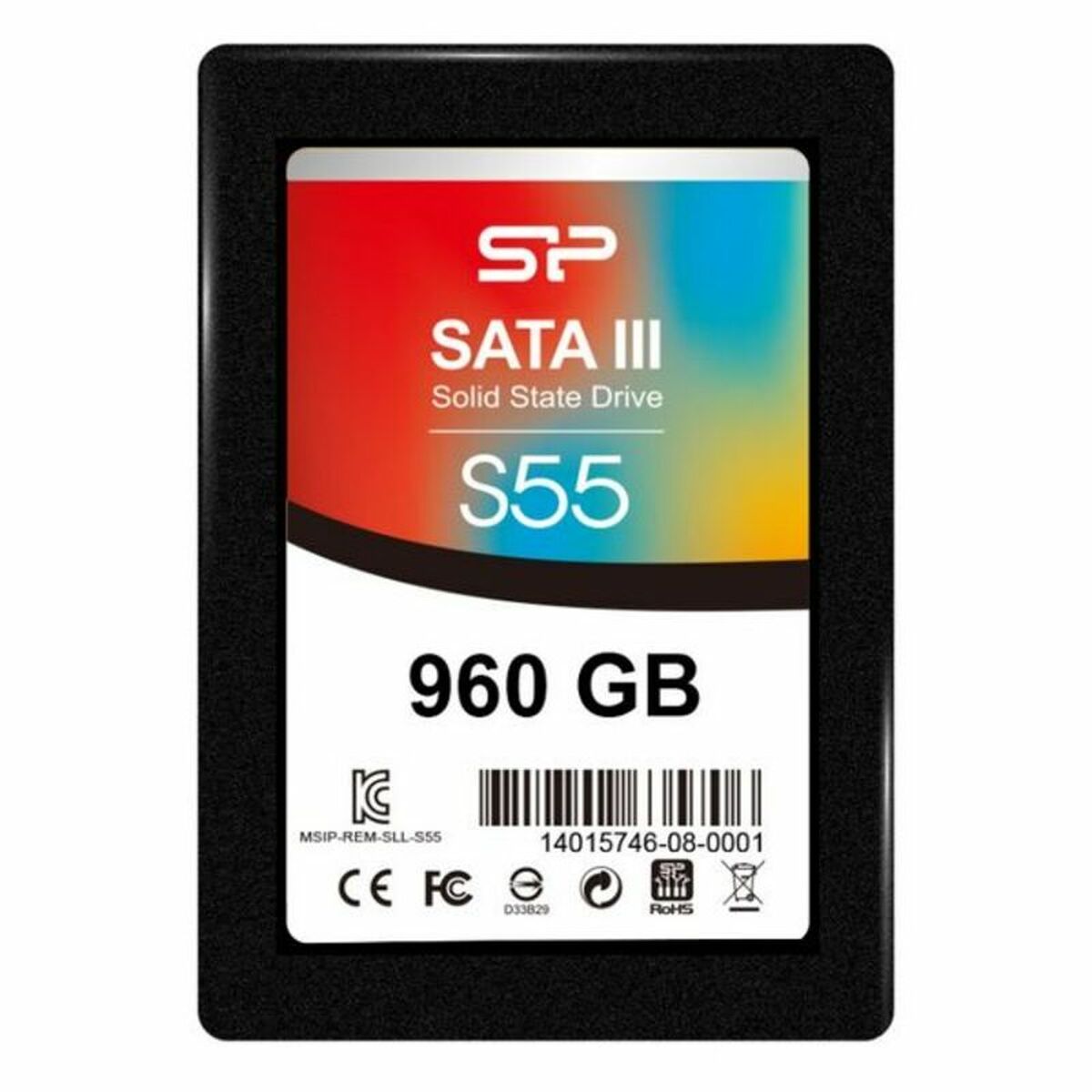 SILICON POWER SSD Slim S55 960GB 2.5p SATA III 6Go/s 560/530 Mo/s