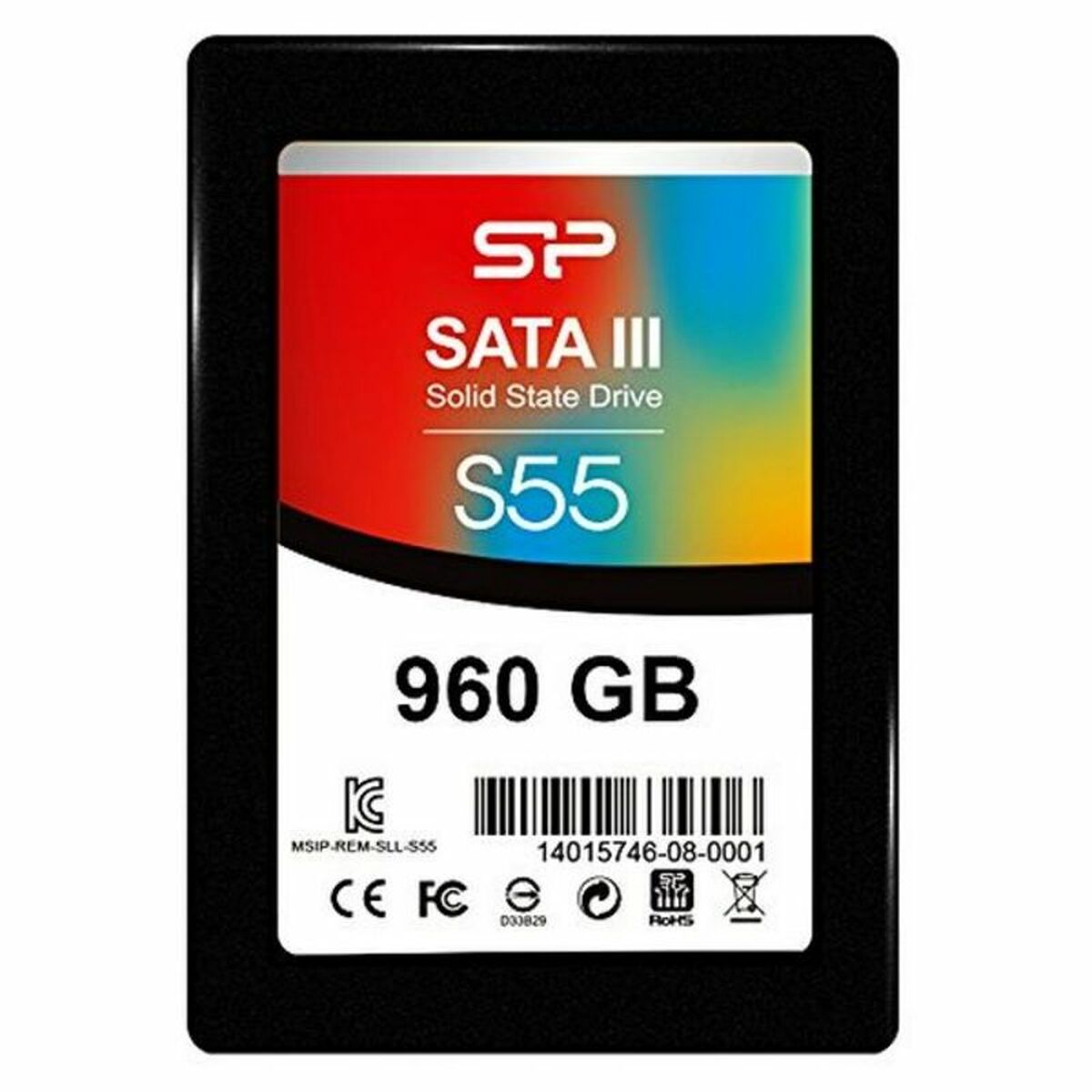 SILICON POWER SSD Slim S55 960GB 2.5p SATA III 6Go/s 560/530 Mo/s