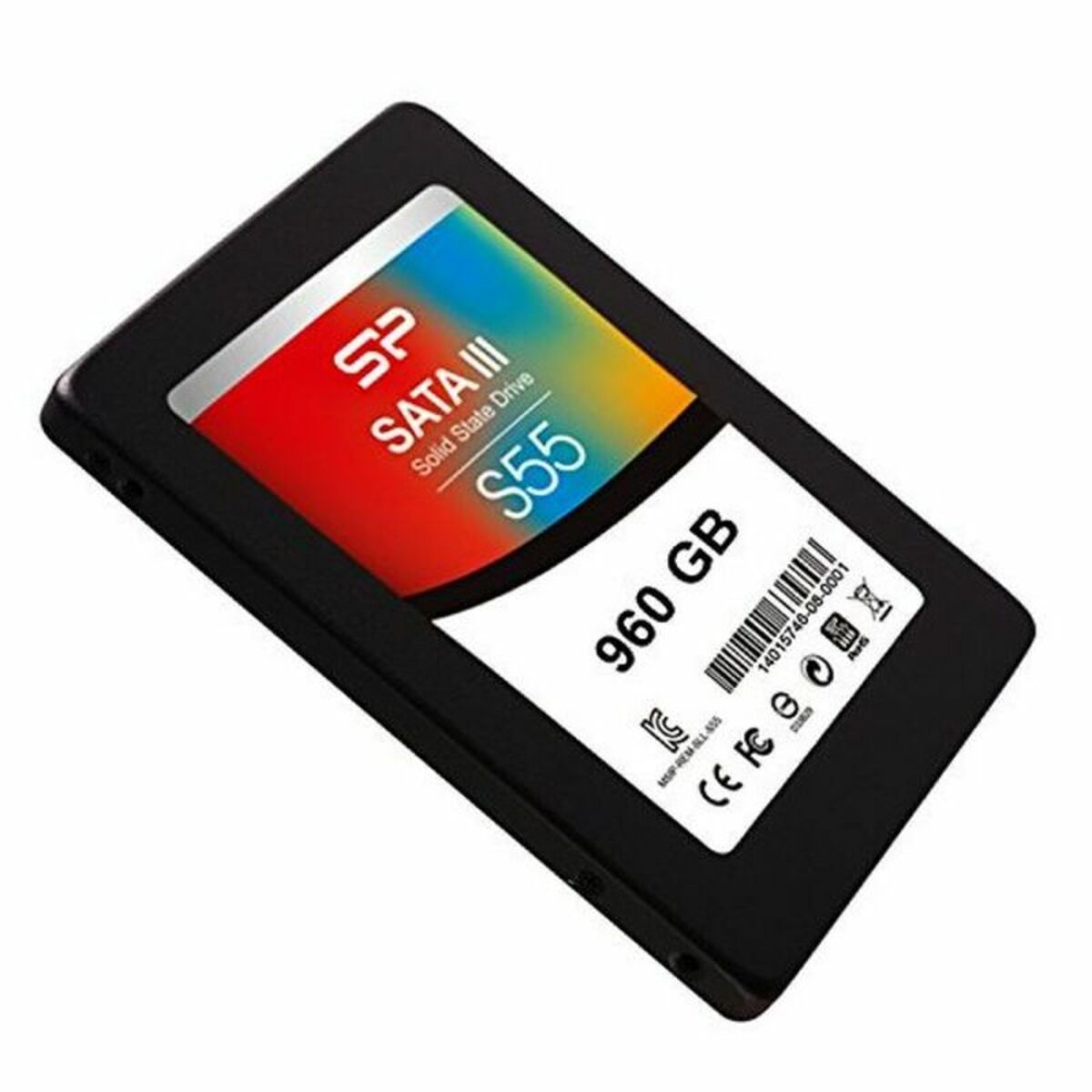 SILICON POWER SSD Slim S55 960GB 2.5p SATA III 6Go/s 560/530 Mo/s