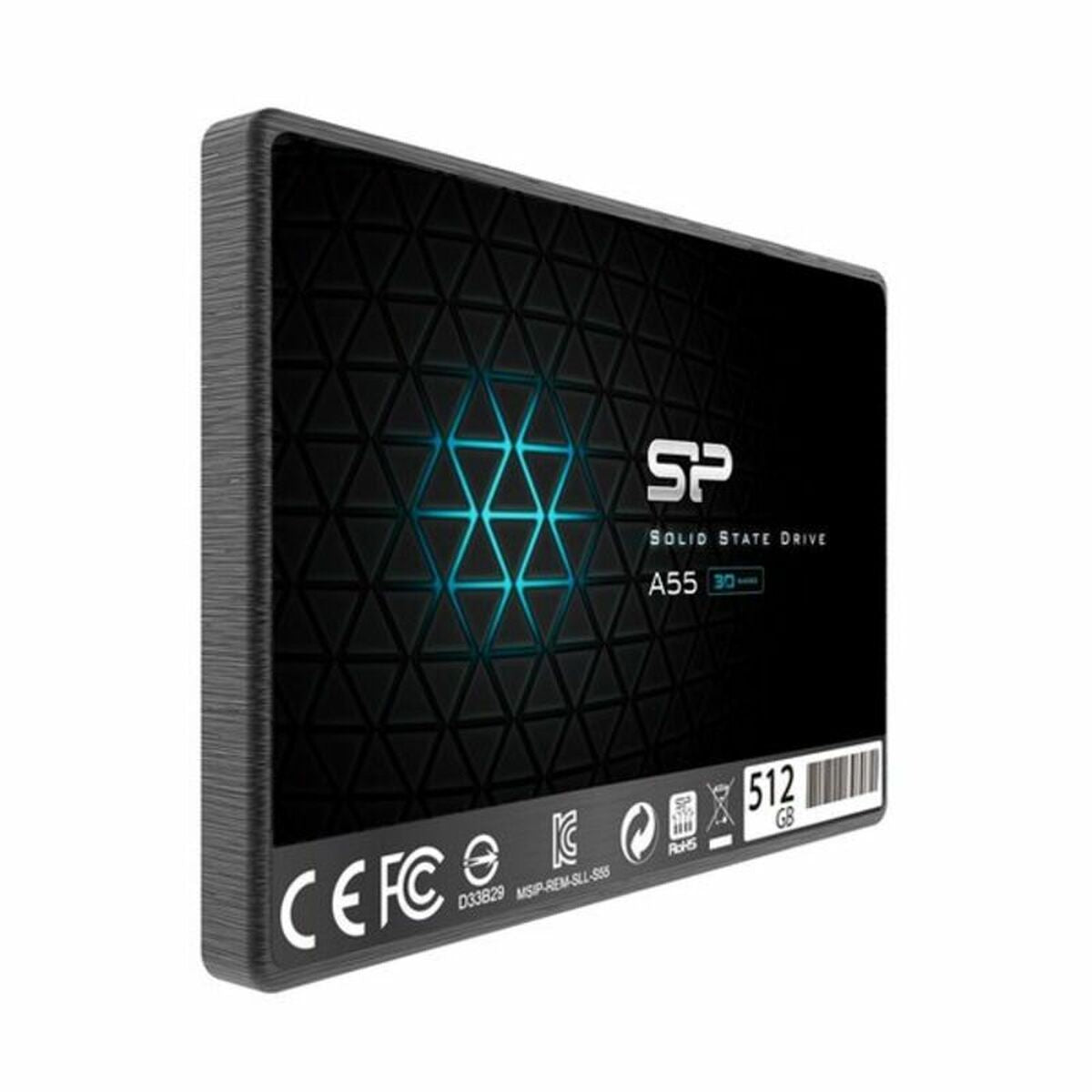 SILICON POWER SSD Ace A55 512Go 2.5p SATA III 6Go/s 560/530 Mo/s