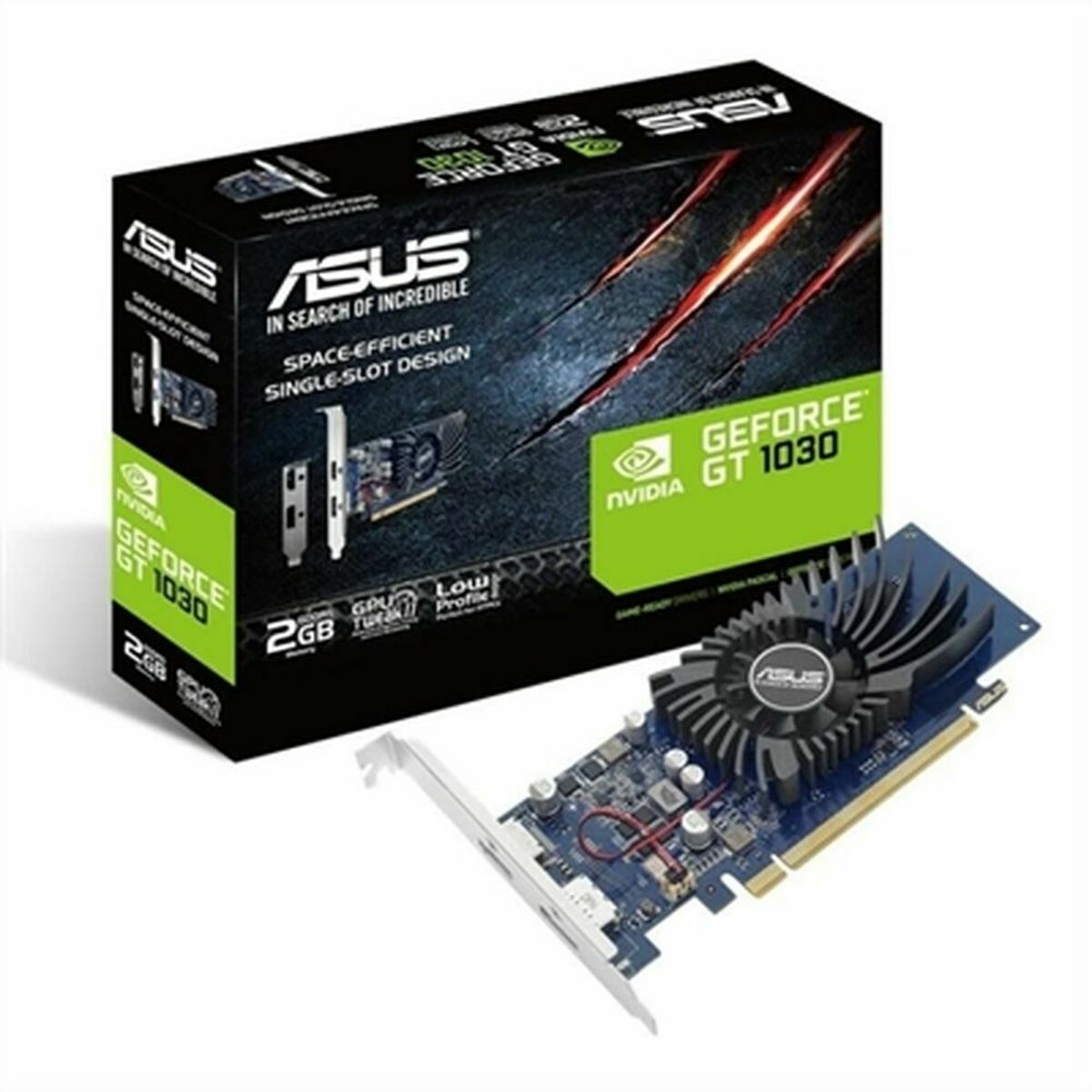 ASUS GeForce GT 1030 2GB GDDR5 BRK low profile 64bit 1x HDMI 1xDP