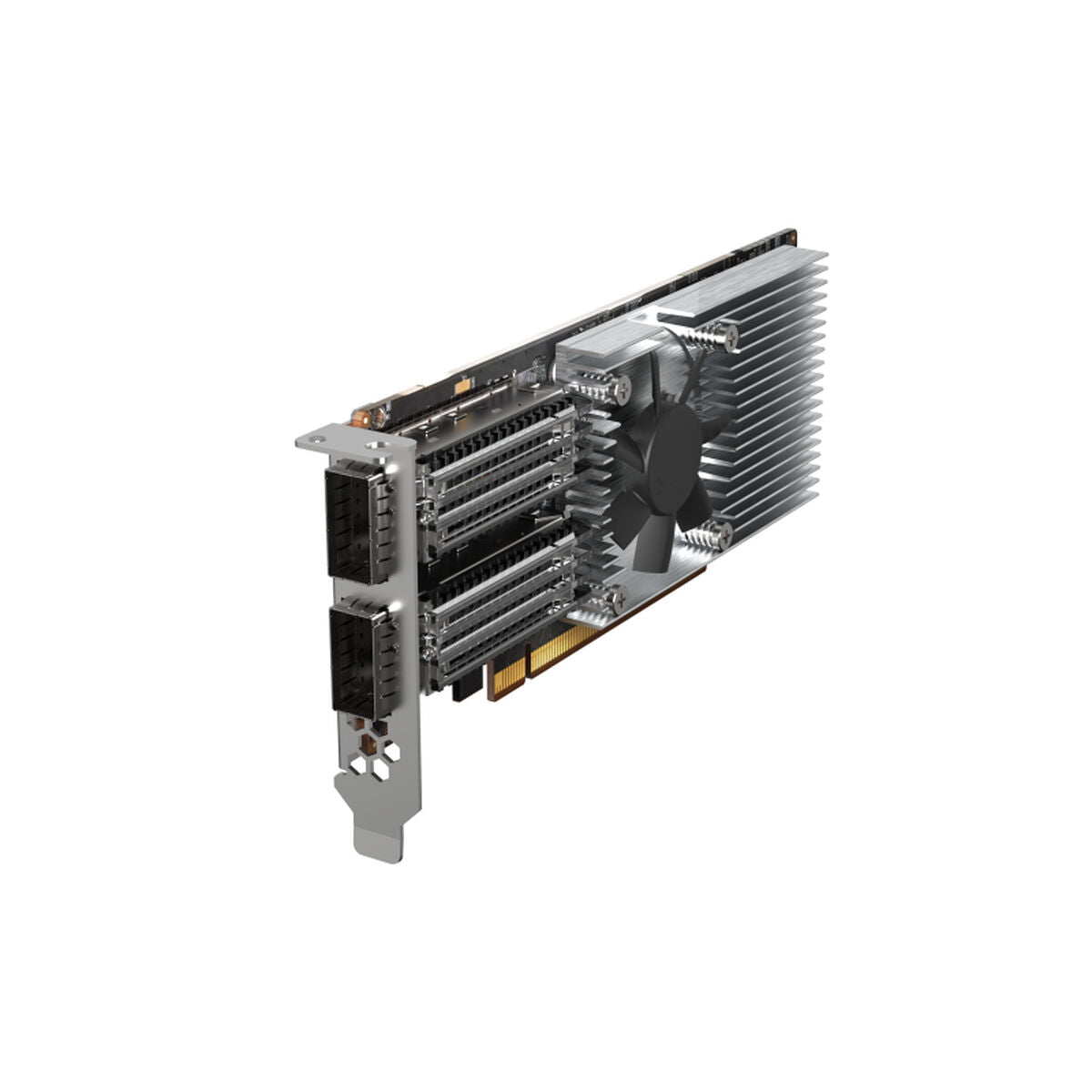 Dual-port QSFP28 100GbE network expansio