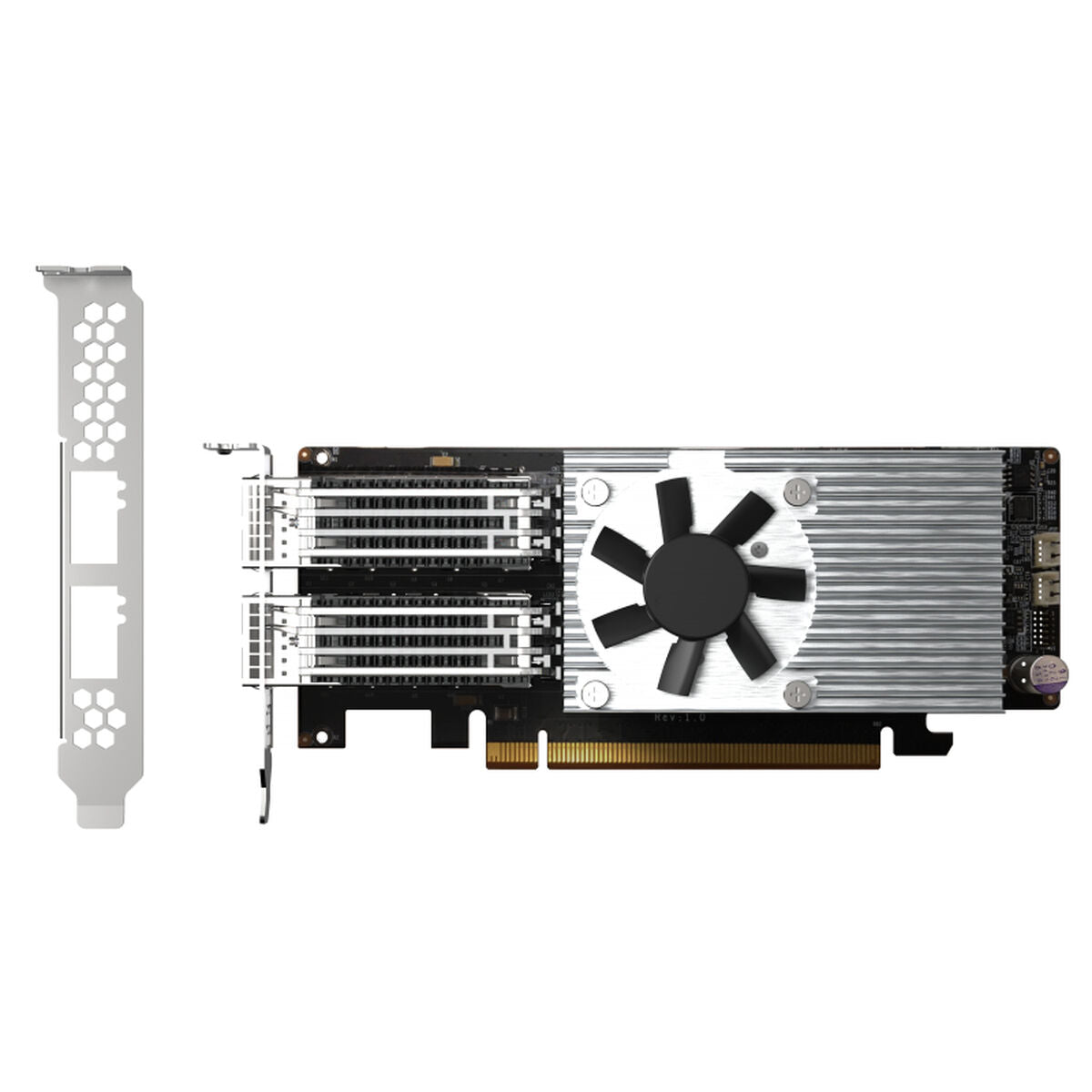 Dual-port QSFP28 100GbE network expansio