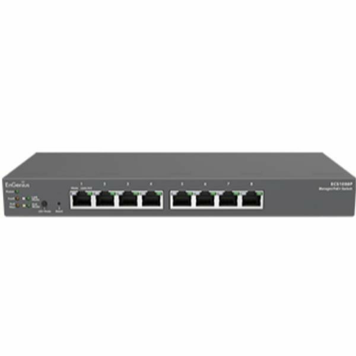 EnGenius ECS1008P Commutateur géré, 8x RJ45 Gigabit PoE 55 W, EnGenius Cloud