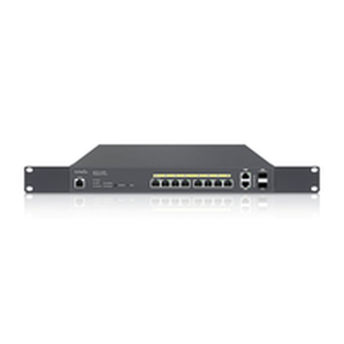 EnGenius ECS1112FP commutateur réseau Géré L2+ Gigabit Ethernet (10/100/1000) Connexion Ethernet, supportant l'alimentation via ce port (PoE) Noir