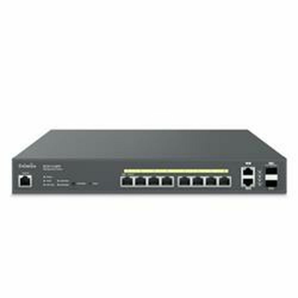 EnGenius ECS1112FP commutateur réseau Géré L2+ Gigabit Ethernet (10/100/1000) Connexion Ethernet, supportant l'alimentation via ce port (PoE) Noir