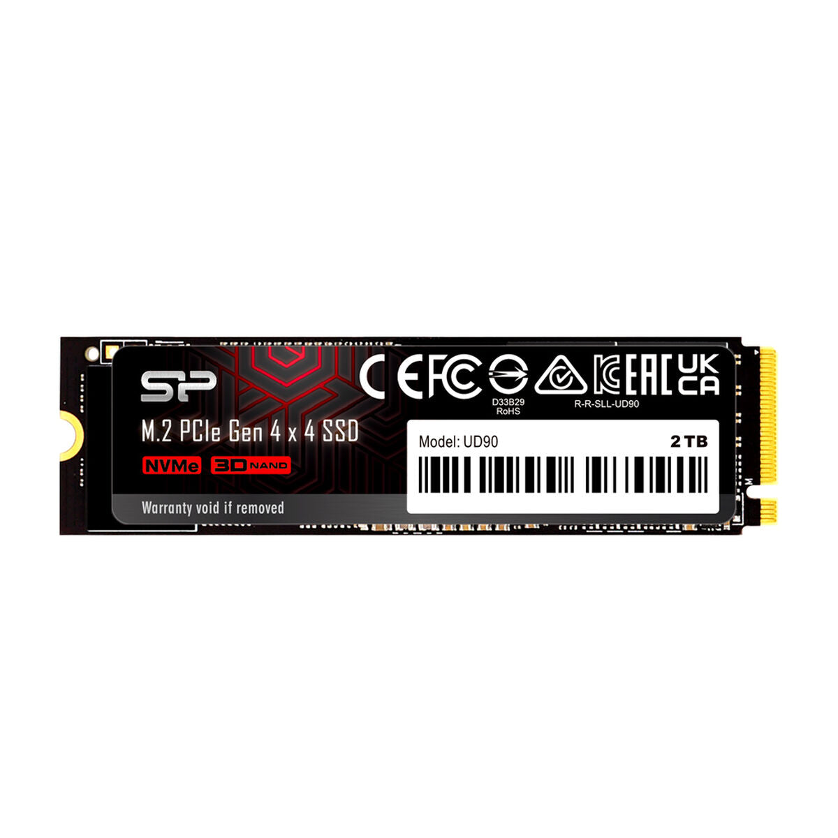 SILICON POWER SSD UD90 2To M.2 PCIe Gen4 x4 NVMe