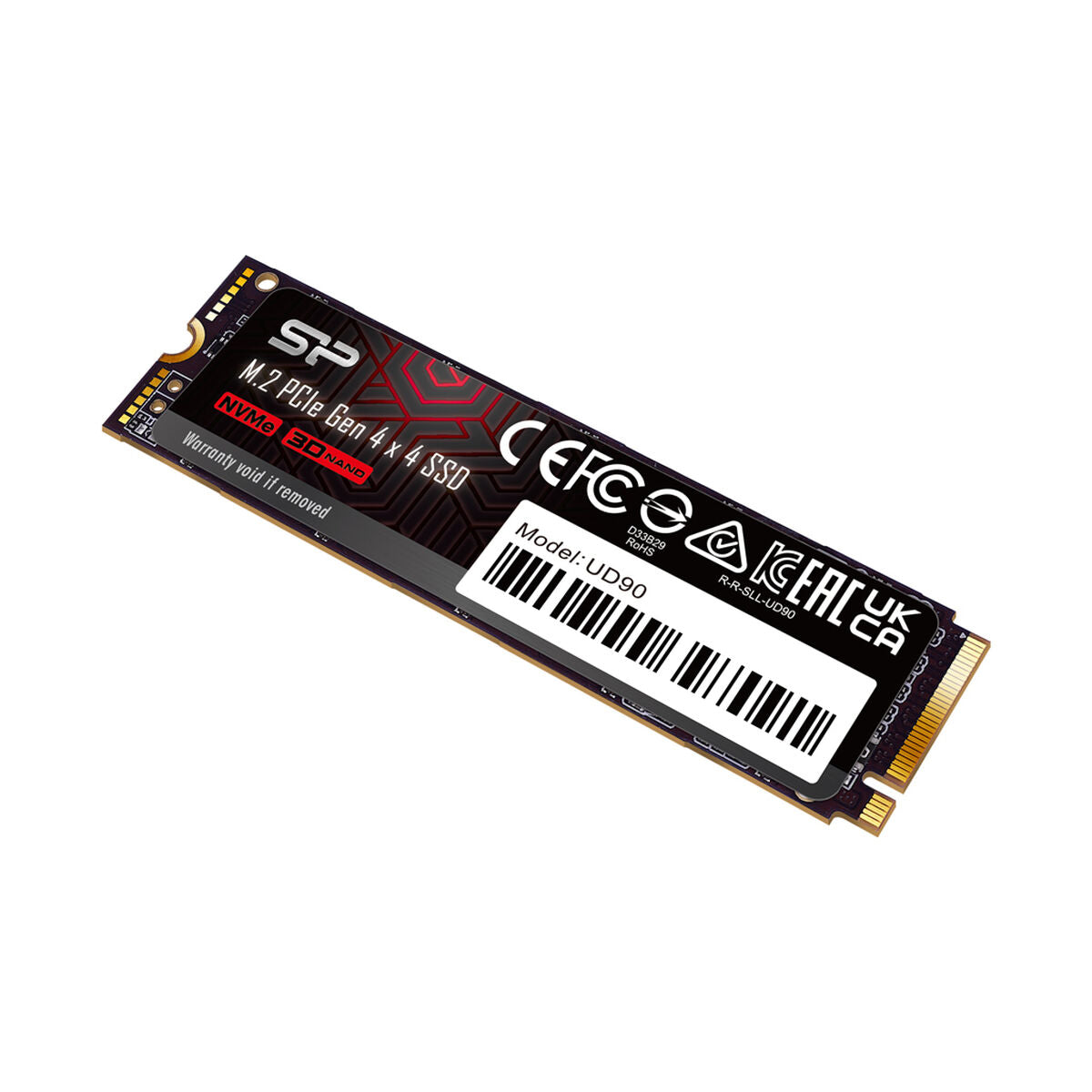 SILICON POWER SSD UD90 2To M.2 PCIe Gen4 x4 NVMe