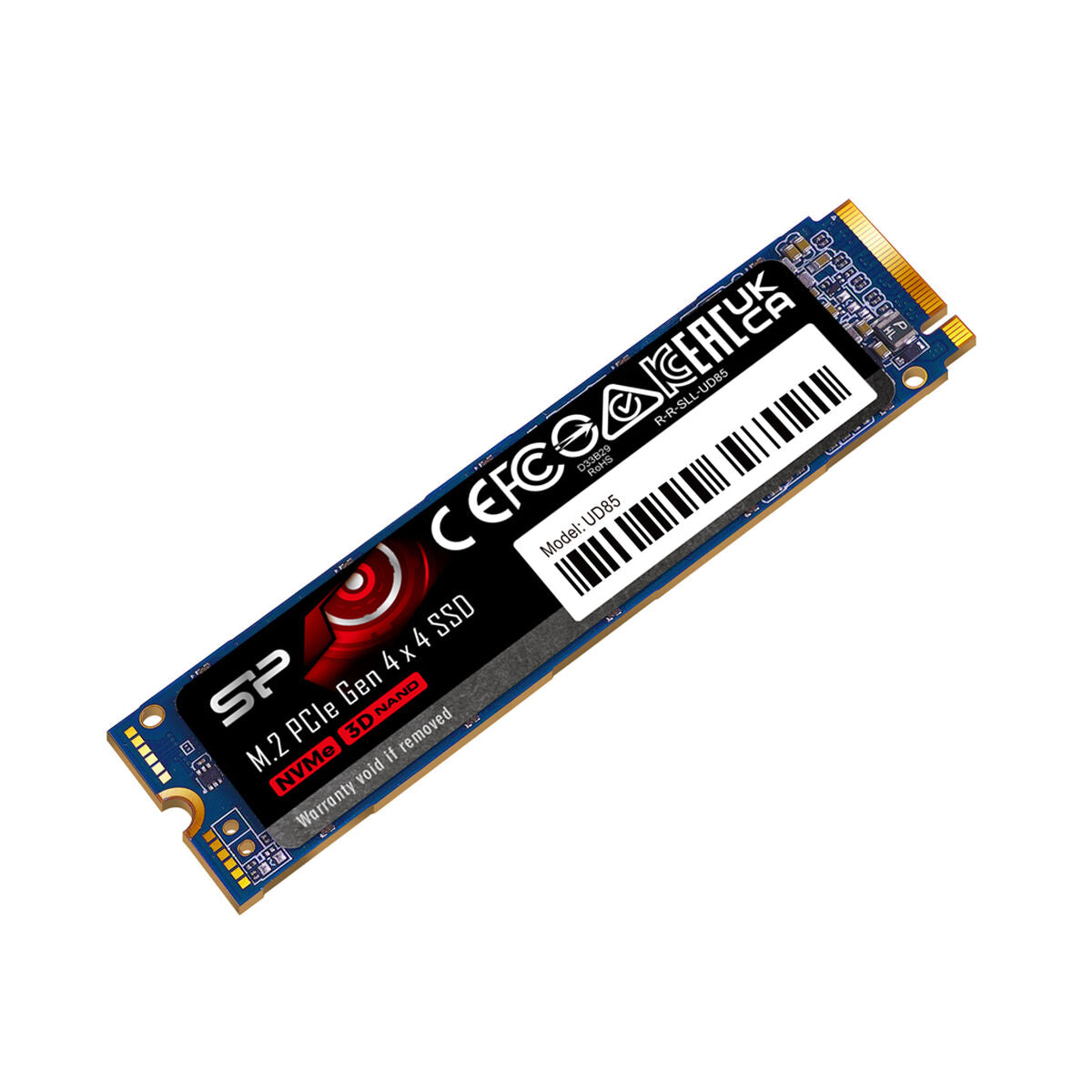 SILICON POWER SSD UD85 500Go M.2 PCIe NVMe Gen4x4 NVMe 1.4 3600/2400Mo/s