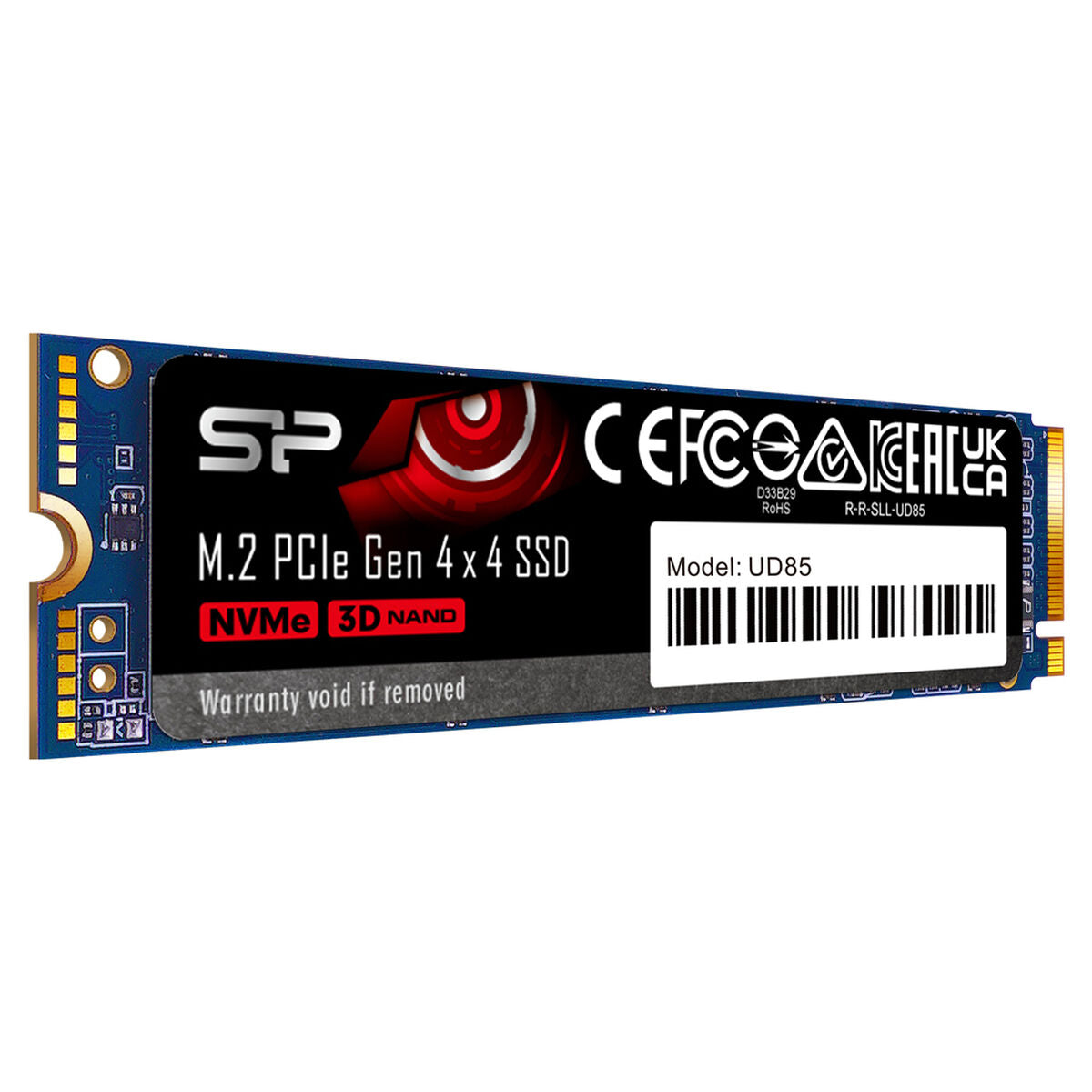 SILICON POWER SSD UD85 500Go M.2 PCIe NVMe Gen4x4 NVMe 1.4 3600/2400Mo/s