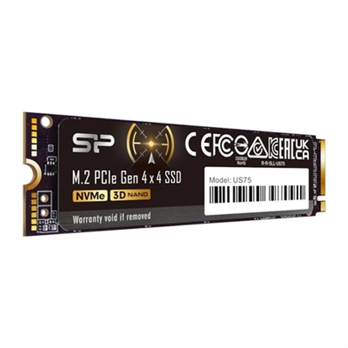 SILICON POWER SSD US75 1To M.2 PCIe NVMe Gen4x4 NVMe 1.4 7000/6000Mo/s