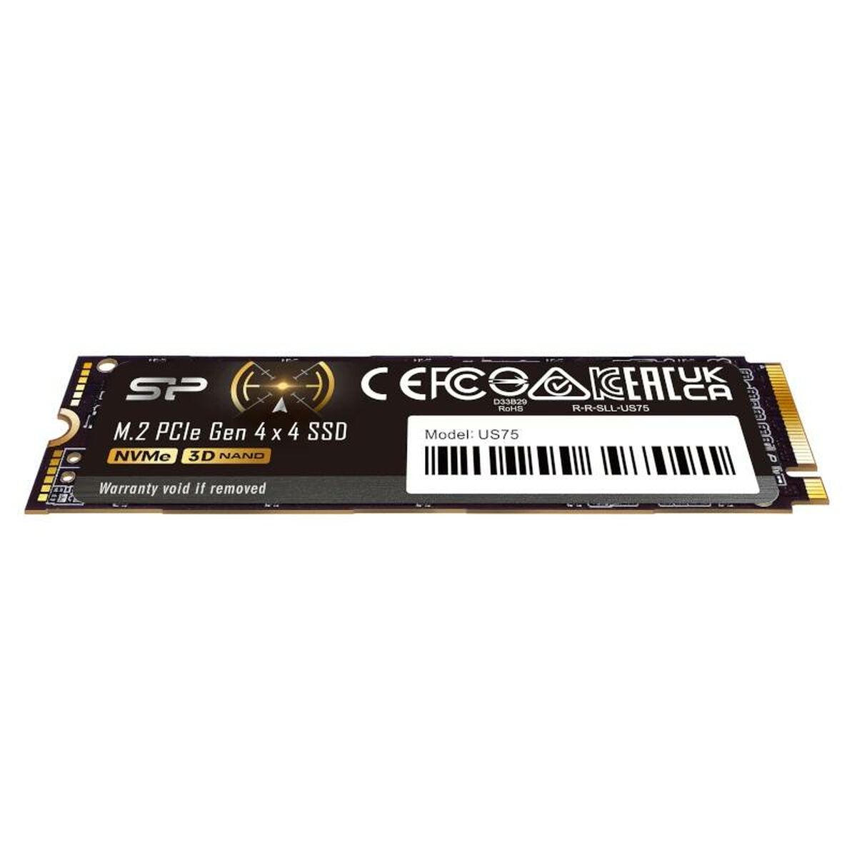 SILICON POWER SSD US75 1To M.2 PCIe NVMe Gen4x4 NVMe 1.4 7000/6000Mo/s