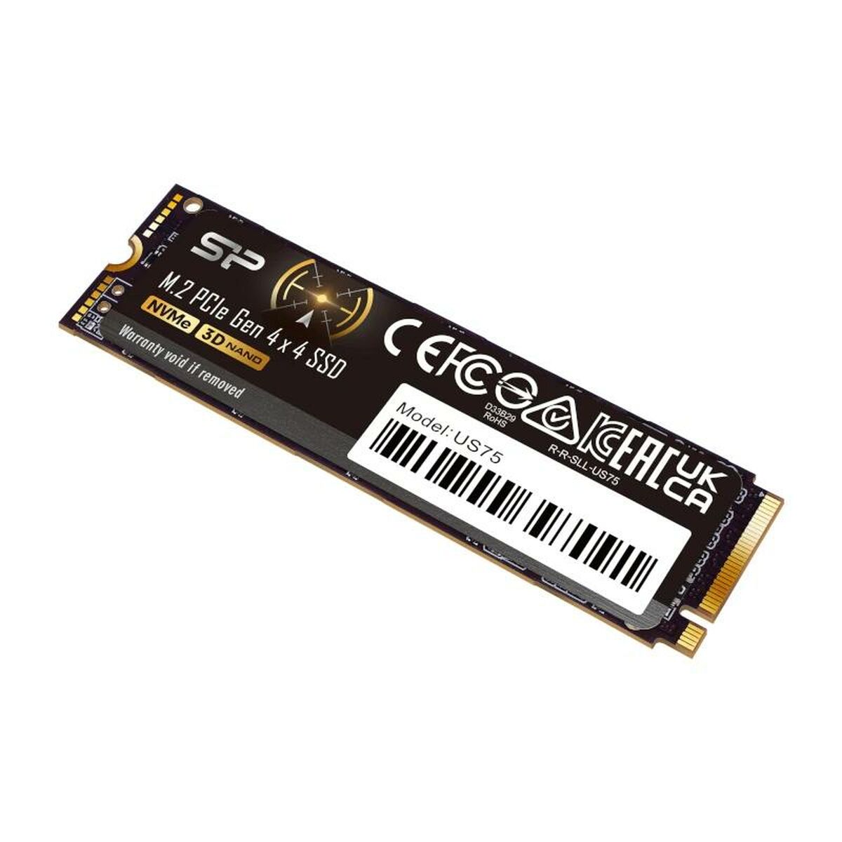 SILICON POWER SSD US75 1To M.2 PCIe NVMe Gen4x4 NVMe 1.4 7000/6000Mo/s