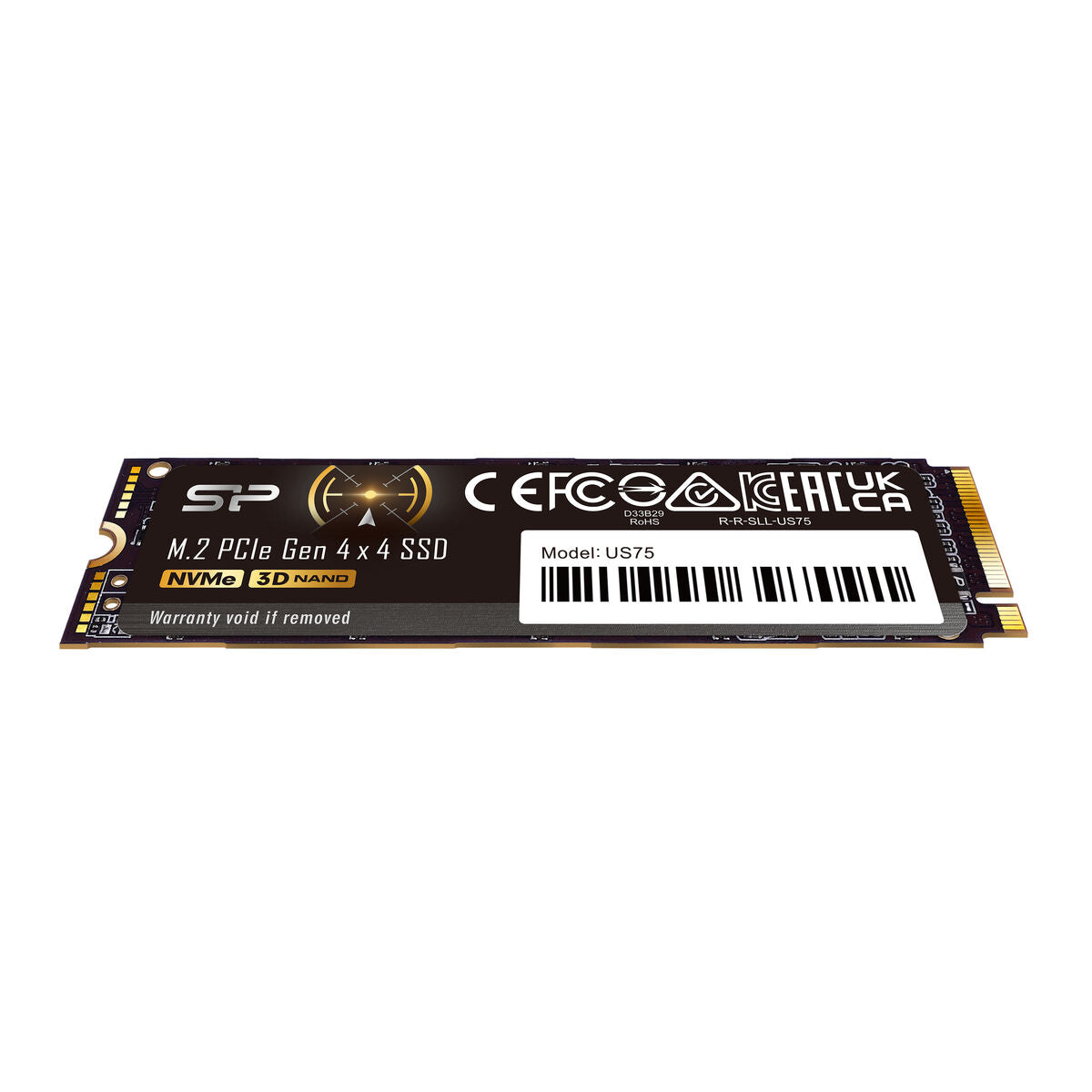 SILICON POWER SSD US75 4To M.2 PCIe NVMe Gen4x4 NVMe 1.4 7000/6500Mo/s