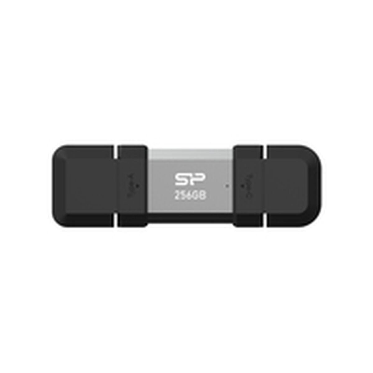 SILICON POWER Pendrive C51 256Go USB-A USB-C 200Mo/s Silver