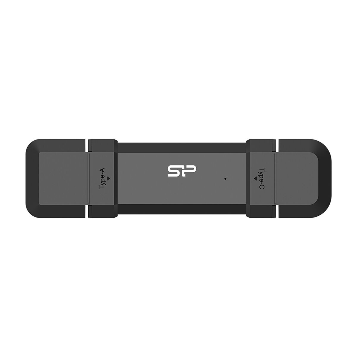 SILICON POWER DS72 250Go USB-A USB-C 1050/850 Mo/s Pendrive Black