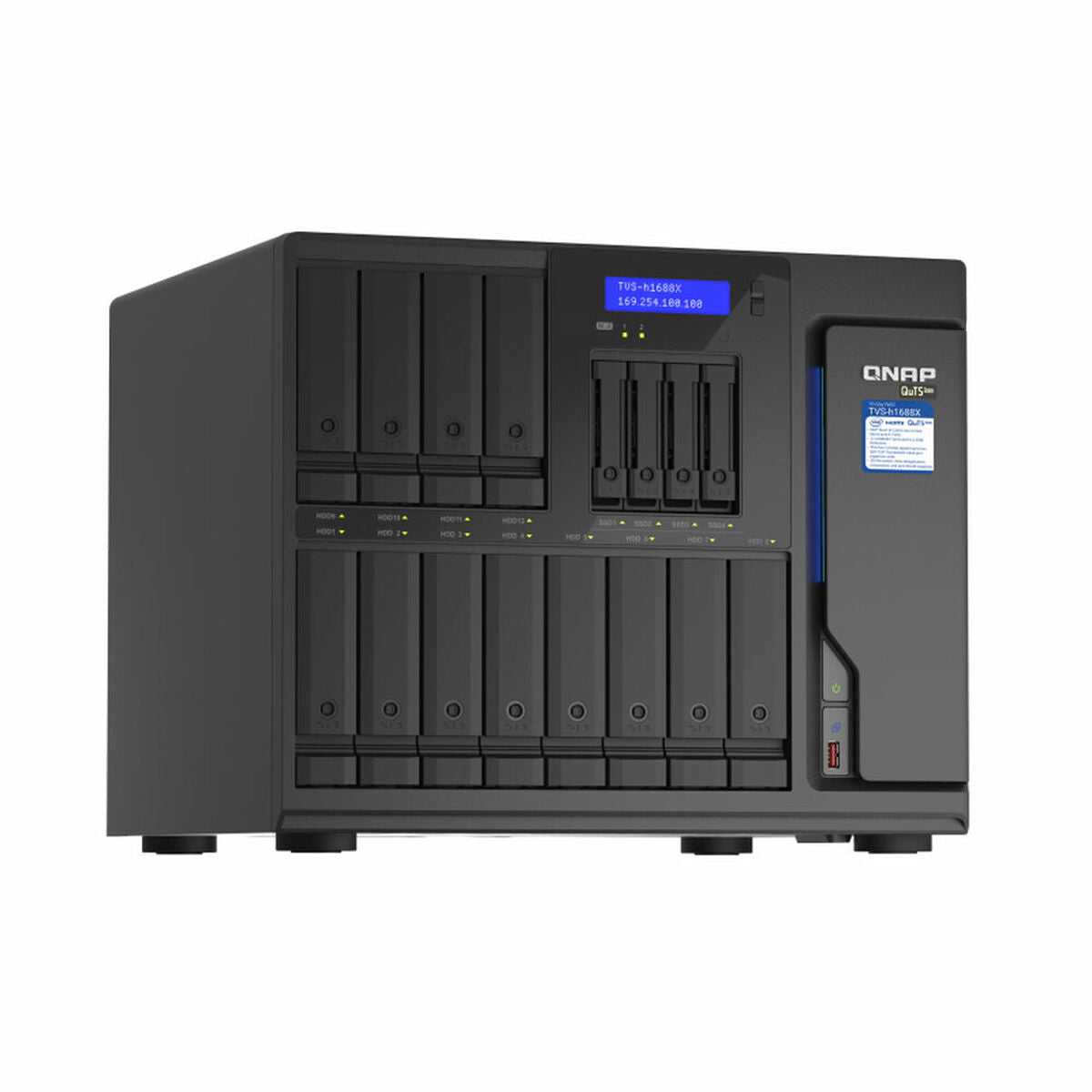 16-Bay TurboNAS Xeon W-1250 32GB RAM