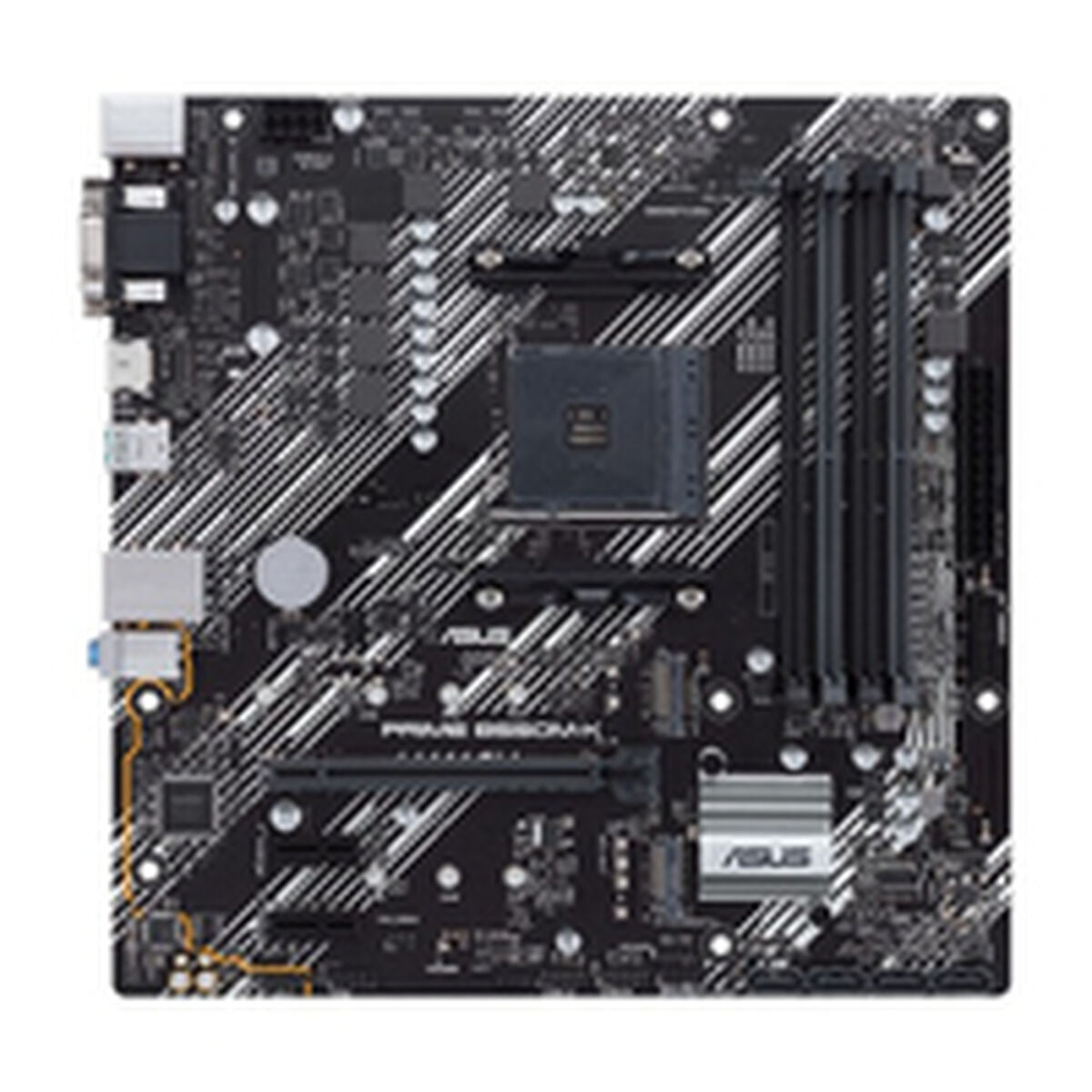 ASUS PRIME B550M-K mATX MB dual M.2 PCIe 4.0 1Gb Ethernet HDMI/D-Sub/DVI SATA 6Gbps USB3.2 Gen 2 Type-A