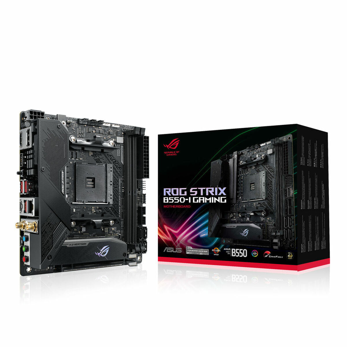 ASUS PRIME B550-PLUS AMD AM4 Socket ATX DDR4 3rd Gen AMD Ryzen Dual M.2 PCIe 4.0 1 Gb Ethernet USB 3.2 Gen 2 Type-A and Type-C