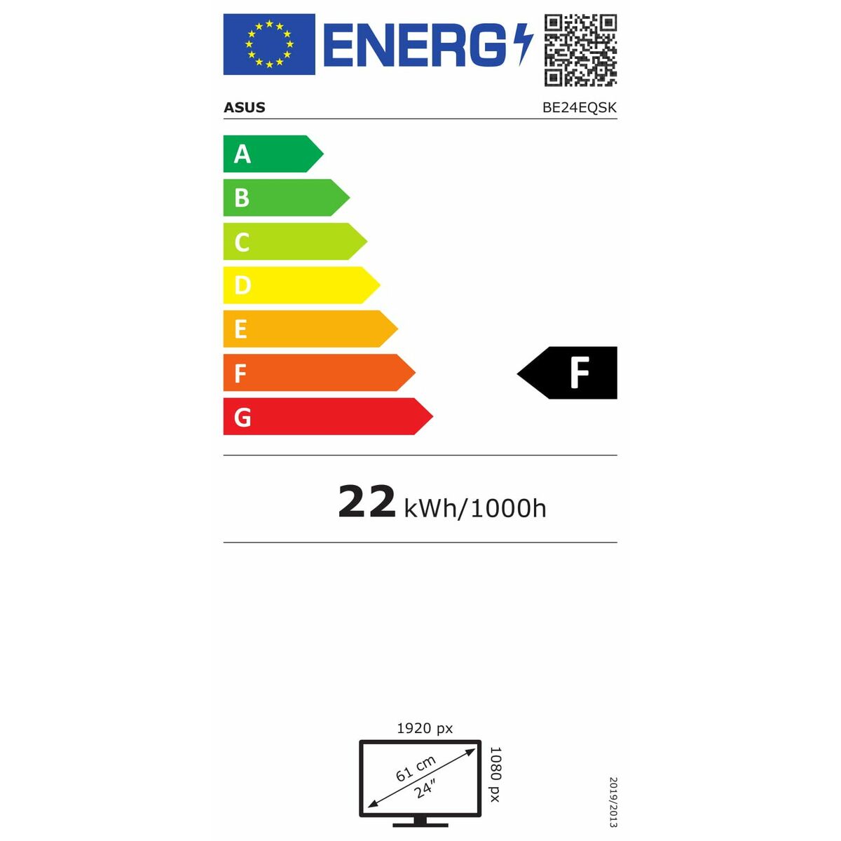BE24EQSK 24" FHD IPS HDMI DP