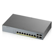 12 Port managed CCTV PoE Switch long ra