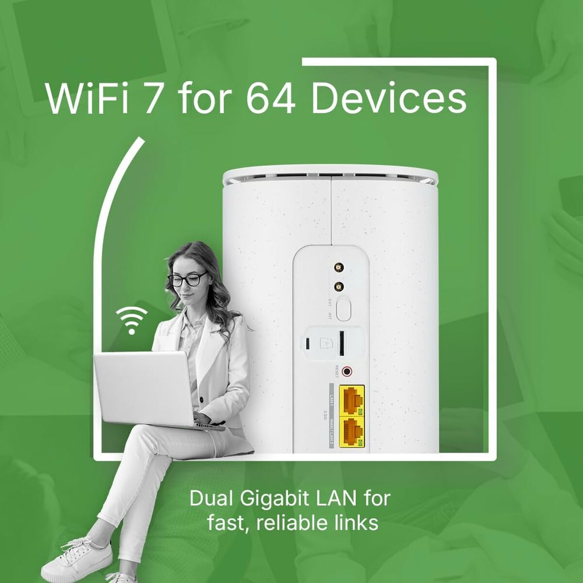 Zyxel FWA515 5G Indoor LTE Modem Router