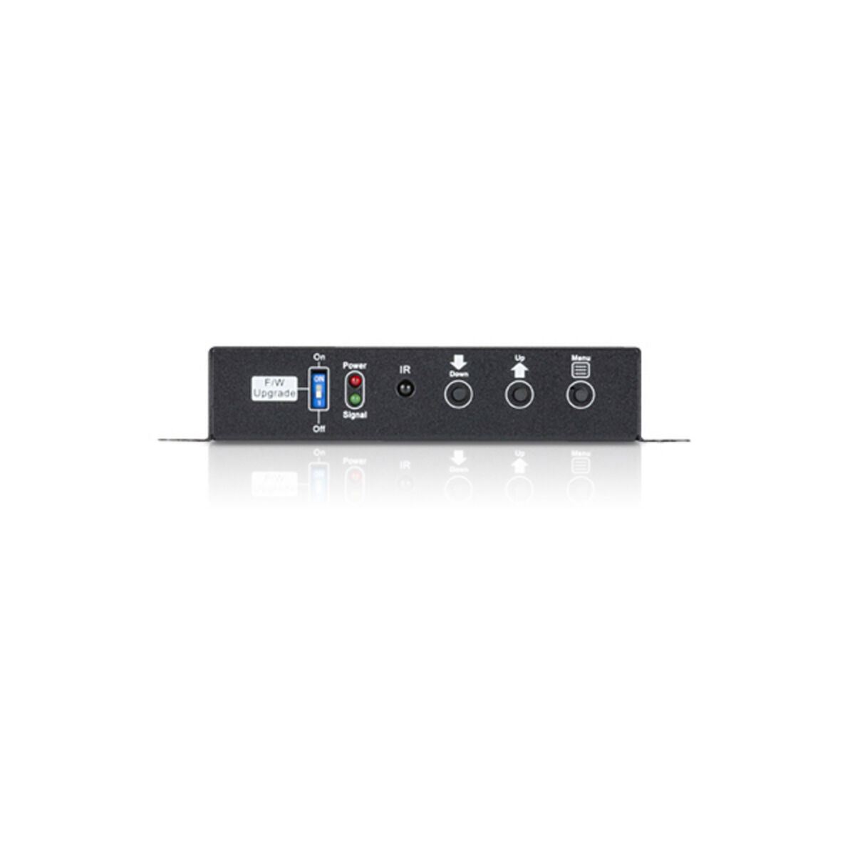 "ATEN Convertisseur HDMI-VGA avec convertisseur de format d’image - Convertisseur vidéo scaler - Noir - Métal - 1920 x 1200 pixels - 800 x 600,1024 x 768,1280 x "