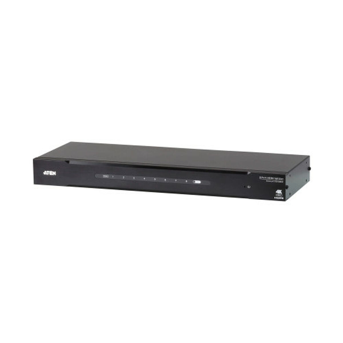 Répartiteur HDMI True 4K a 8 ports - HDMI - 8x HDMI - 4096 x 2160 pixels - Noir - Métal - 4K Ultra HD