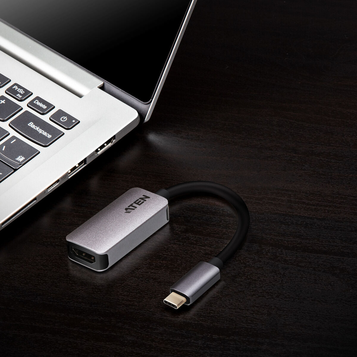 ATEN UC3008A1-AT adaptateur graphique USB 4096 x 2160 pixels Argent